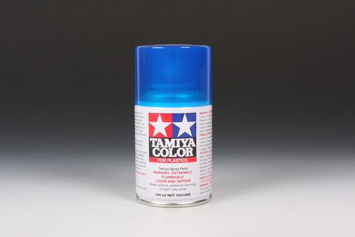 Tamiya 85072 Spray TS (Plastics) - TS-72 Clear Blue 100Ml Spray Can