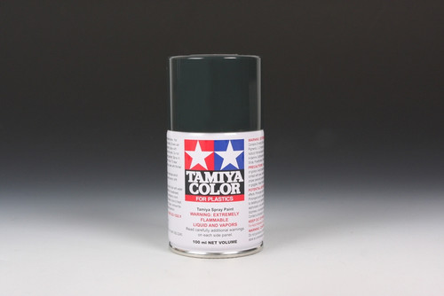 Tamiya 85082 Spray TS (Plastics) - TS-82 Black Rubber 100Ml Spray Can