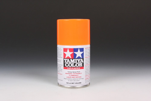 Tamiya 85096 Spray TS (Plastics) - TS-96 Fluorescent Orange 100Ml Spray Can