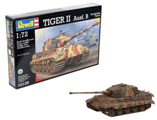 Revell 03129 1/72 Tiger II Ausf. B Plastic Model Kit