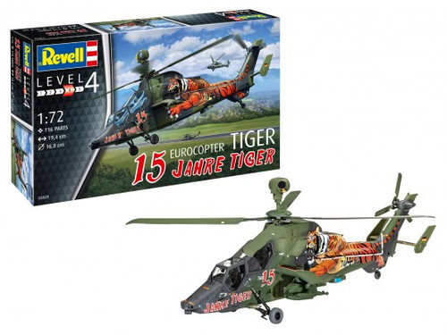 Revell 03839 1/72 Eurocopter Tiger “15 Years of Tiger” Plastic Model Kit