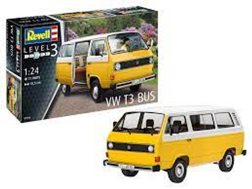 Revell 07706 1/25 Volkswagen T3 Bus Plastic Model Kit