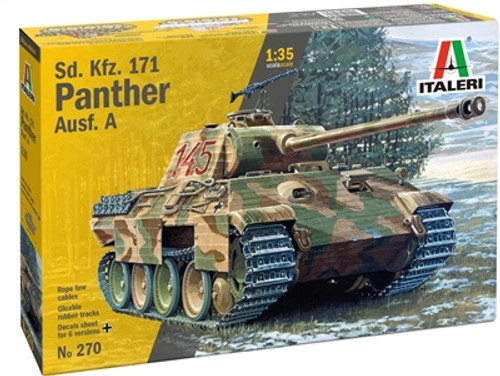 Italeri 270 1/35 Sd.Kfz.171 Panther Ausf. A Plastic Model Kit