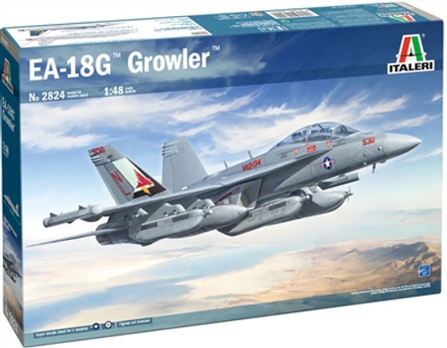 Italeri 2824 1/48 E/A-18G Growler Plastic Model Kit