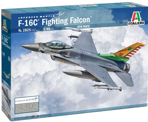 Italeri 2825 1/48 F-16C Fighting Falcon Plastic Model Kit