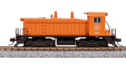 Broadway Limited 7515 N EMD SW7 Paragon4 Sound/DC/DCC Locomotive - DT&I #923 Orange w/Cab Monogram