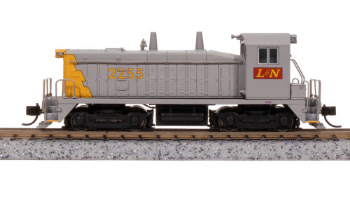 Broadway Limited 7517 N EMD SW7 Paragon4 Sound/DC/DCC Locomotive - L&N #2255 Gray & Yellow