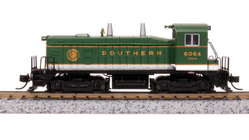 Broadway Limited 7522 N EMD SW7 Paragon4 Sound/DC/DCC Locomotive - Southern #6064 As-Delivered Green