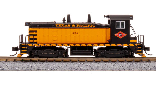 Broadway Limited 7524 N EMD SW7 Paragon4 Sound/DC/DCC Locomotive - Texas & Pacific #1020 Orange & Black