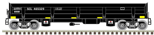 Atlas 50 006 061 N Difco Side Dump Car - Seaboard Coast Line SCL #465345