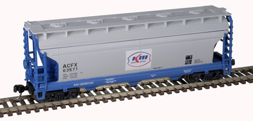 Atlas 50 006 119 N Trainman ACF 3560 Covered Hopper - Kerr-McGee (ACFX) #63571