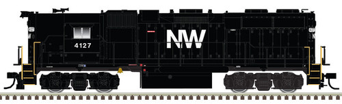 Atlas 10 004 098 HO GP38 High Hood Locomotive - Norfolk Western #4127 Gold Series