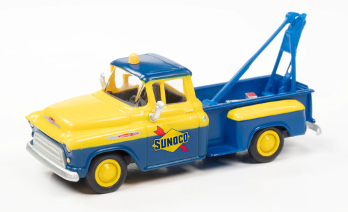 Classic Metal Works 30640 HO 1957 Chevy Pickup Stepside Tow Truck Sunoco