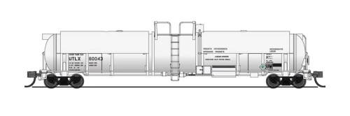 Broadway Limited 8147 N Cryogenic Tank Car - UTLX White 2-Pack