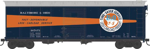 Bowser 43146 Ho 40' Boxcar - Baltimore & Ohio Timesaver #467071
