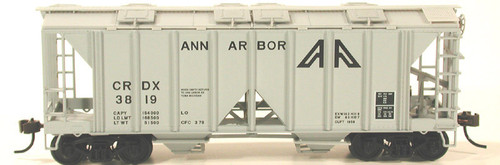 Bowser 43245 Ho H34 Covered Hopper Car - Ann Arbor #3825