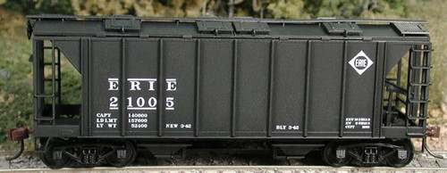 Bowser 43261 Ho H34 Covered Hopper Car - Erie #21033