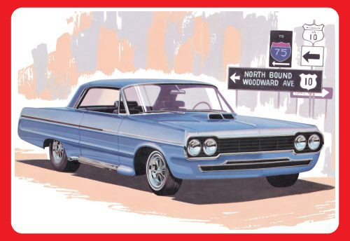 AMT 1396 1/25 1964 Chevrolet Impala "Super Street Rod" Model Kit