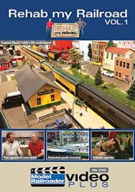Kalmbach Publishing 15307 Rehab My Railroad DVD Volume 1