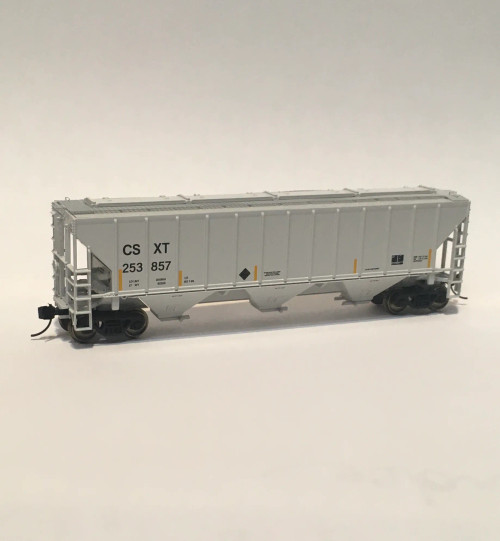 Trainworx 24424-02 N Pullman-Standard PS 4427 Covered Hopper - CSXT # 253857