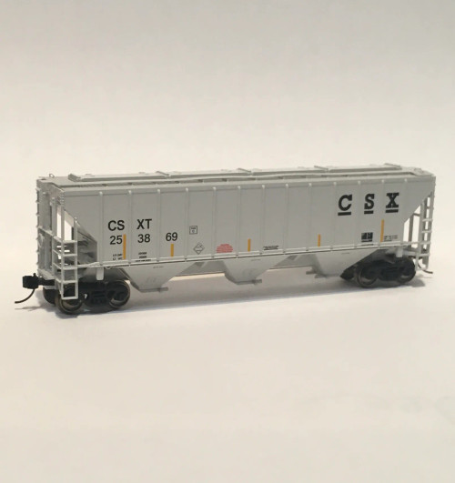 Trainworx 24424-05 N Pullman-Standard PS 4427 Covered Hopper - CSXT # 253869