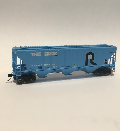 Trainworx 24443-14 N Pullman-Standard PS 4427 Covered Hopper - ROCK # 630266