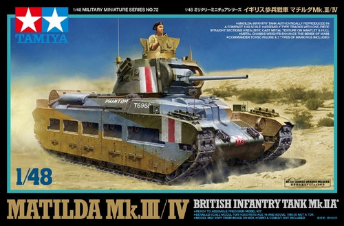 Tamiya 32572 1/48 Matilda Mk.Iii/Iv Model Kit