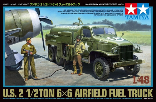 Tamiya 32579 1/48 US Airfield Fuel Truck Model Kit