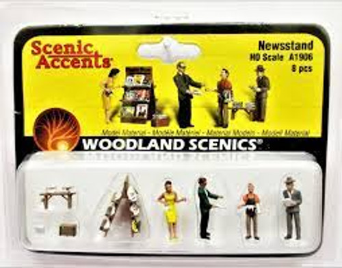Woodland Scenics A1906 Newsstand - HO Scale