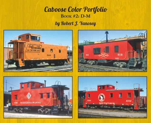 Morning Sun 6387 Caboose Color Portfolio Book #2 D-M (Softcover)