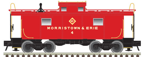 Atlas 20 007 008 HO NE-6 Caboose - Morristown and Erie #4