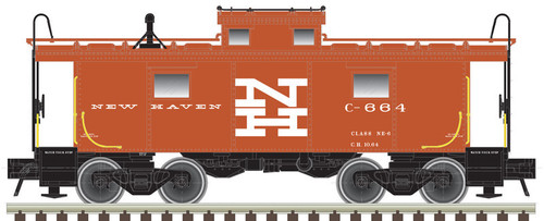 Atlas 20 007 011 HO NE-6 Caboose - New Haven #702