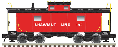 Atlas 20 007 012 HO NE-6 Caboose - Pittsburg and Shawmut #193