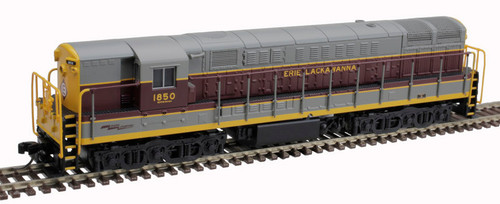 Atlas 40 005 383 N Train Master Phase 1a Locomotive - Erie Lackawanna #1854 Silver Series