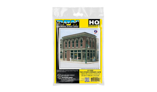 Design Preservation Models 11500 The Other Corner Café - HO Scale Kit Package