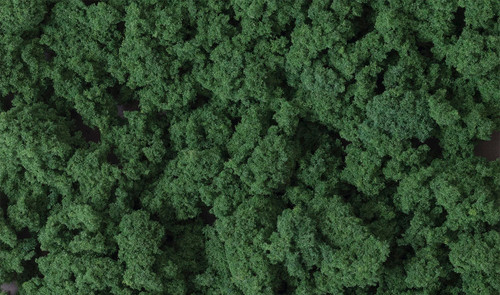 Woodland Scenics FS684 Clump-Foliage Dark Green Small Bag