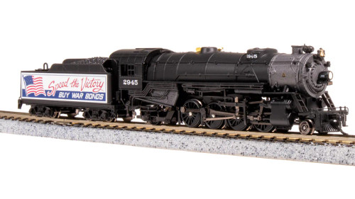 Broadway Limited 7842 N USRA Heavy Mikado Paragon 4 Sound/DC/DCC - War Bonds Billboard