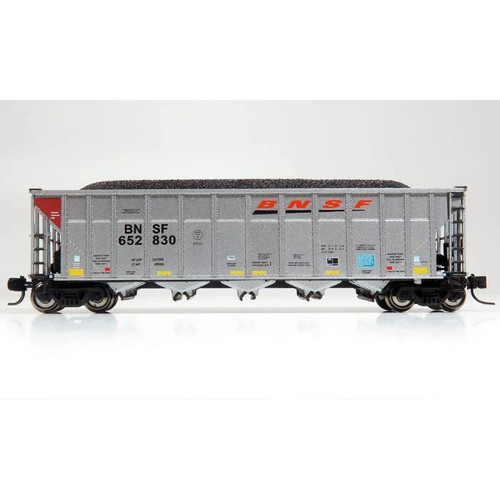 Rapido 538001A N AutoFlood III RD Coal Hopper - BNSF Wedge scheme - Single Car