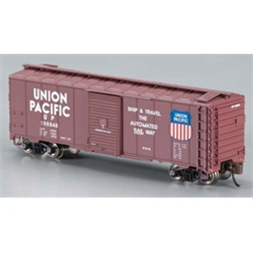 Bachmann 17053 N AAR 40' Steel Box Car - Union Pacific