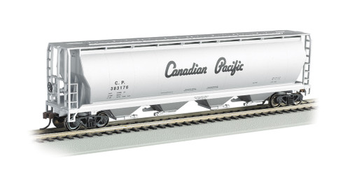 Bachmann 19142 HO 4 Bay Cylindrical Grain Hopper - Canadian Pacific