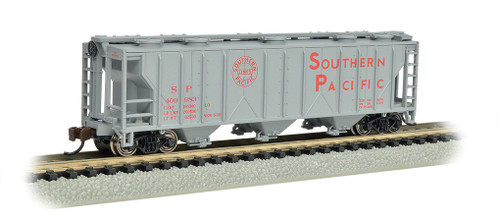 Bachmann 73853 N PS-2 Three-Bay Covered Hopper - Southern Pacific