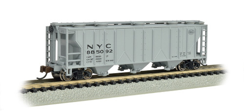 Bachmann 73856 N PS-2 Three-Bay Covered Hopper - New York Central