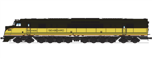 Broadway Limited 2508 Ho SAL Centipede #4500, Citrus Scheme, Paragon4/DC/DCC