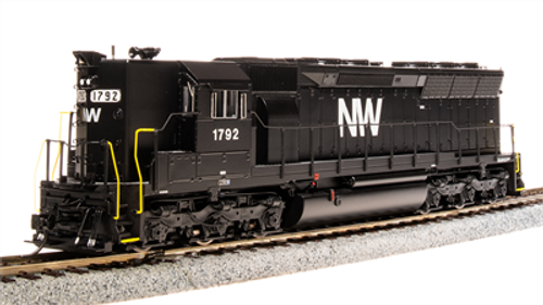 Broadway Limited 4287 Ho EMD SD45 Paragon4 Sound/DC/DCC - Norfolk & Western #1792 High Hood