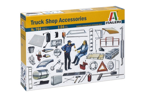 Italeri 720 1/24 Truck Accessories Plastic Model Kit
