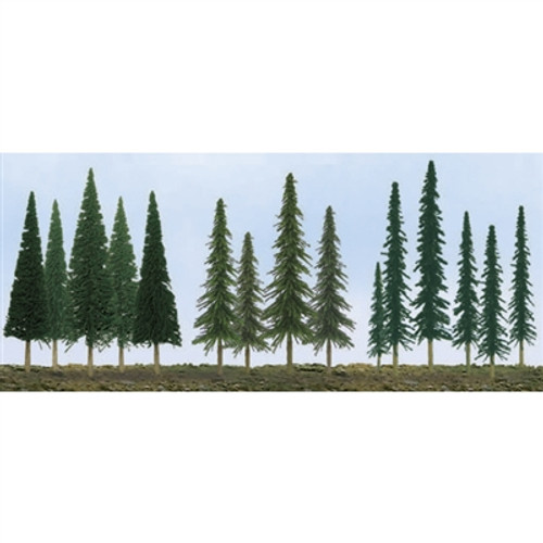 JTT Scenery 92118 Super Scenic Bulk Pine, Conifer, Spruce 2.5" - 6" 90/pk