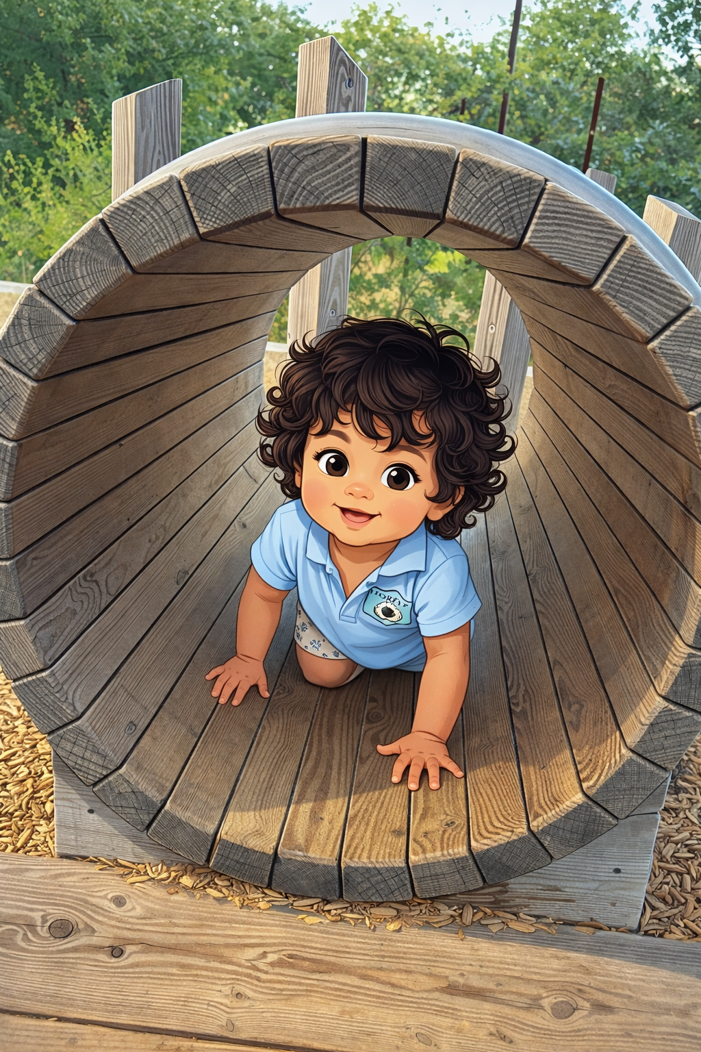 Ibrahim at Pease Park