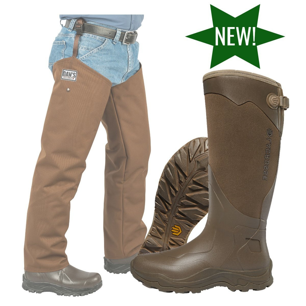 LaCrosse Agility Snake Boot w/ Snake Protector Froglegs Jack's Hunting Co