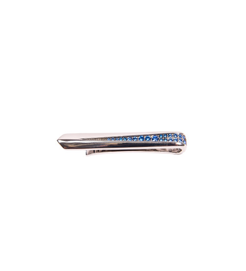 One World Observatory Tie Bar Pin with crystals from Swarovski