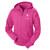 One World Observatory Women's Pink Full-zip Sweatshirt